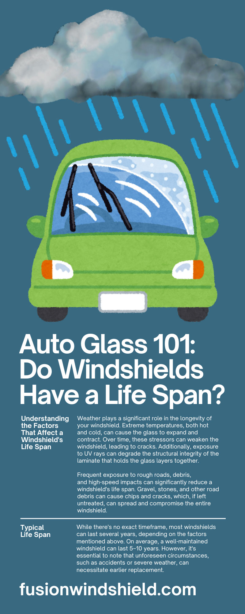 Auto Glass 101: Do Windshields Have a Life Span?